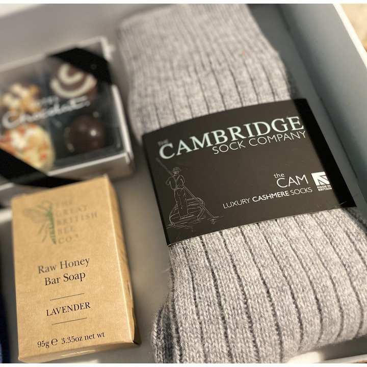 The Cam 100% Cashmere Sock Luxury Gift Box