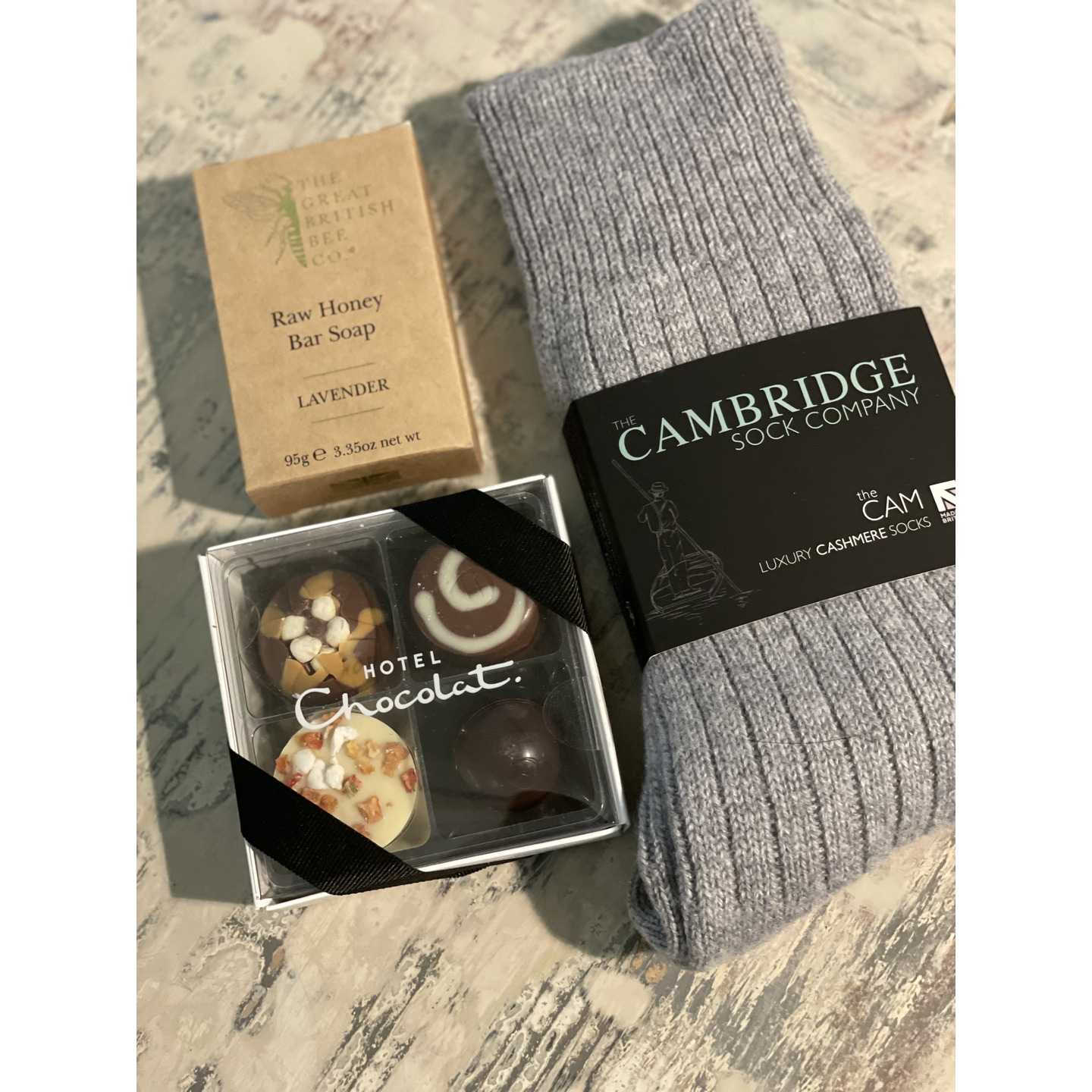 The Cam 100% Cashmere Sock Luxury Gift Box